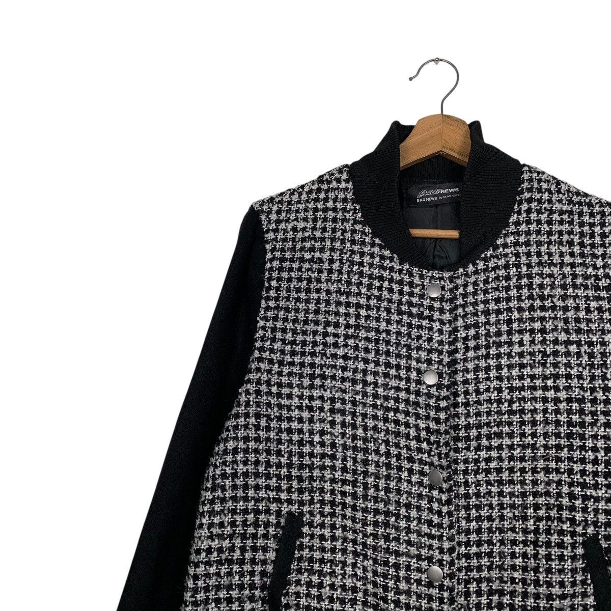Japanese Brand Japanese Brand Bad News Houndstooth Bomber Size US M / EU 48-50 / 2 - 6 Thumbnail