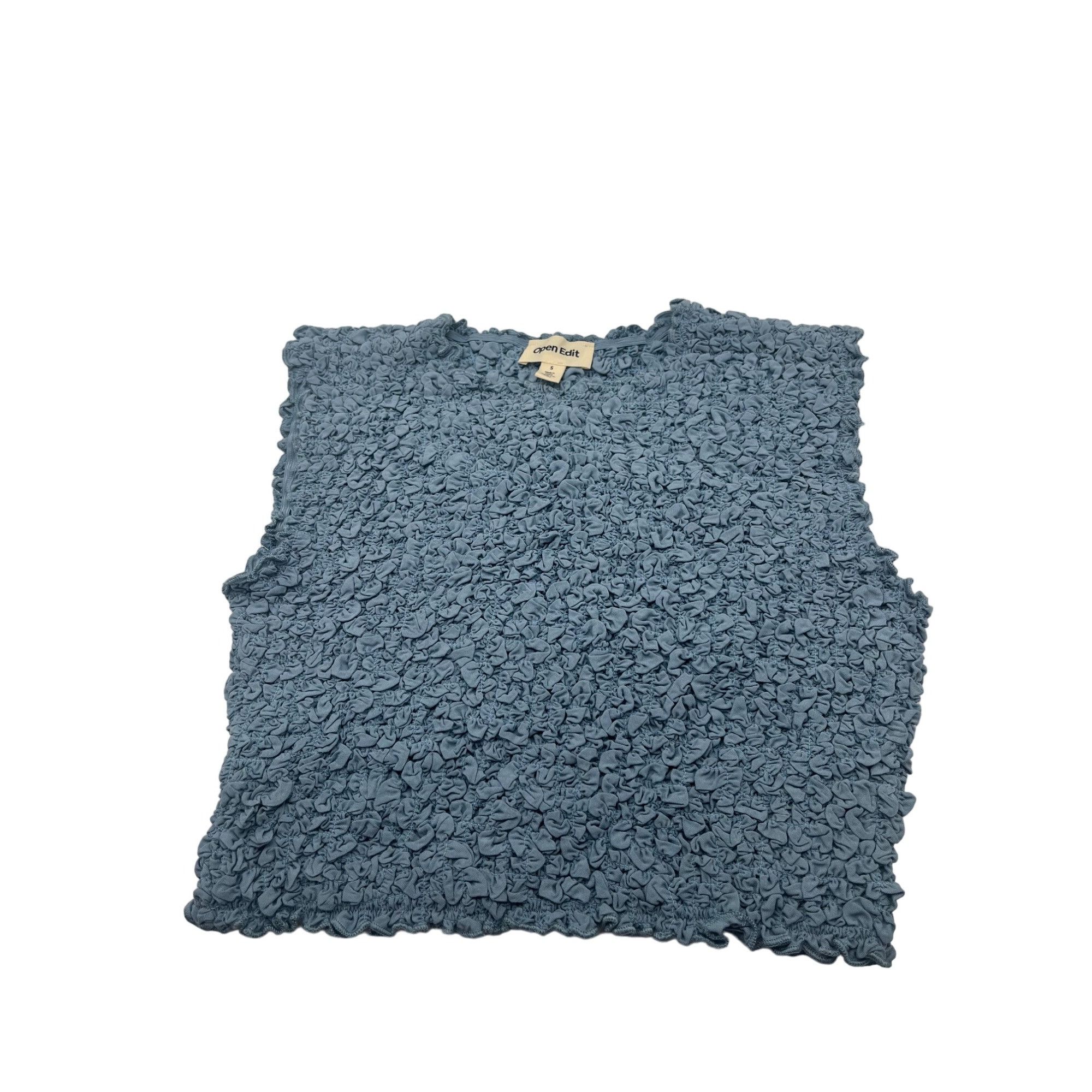 Other Open Edit Textured Top in Blue Chambray, S Size S / US 4 / IT 40 - 6 Thumbnail