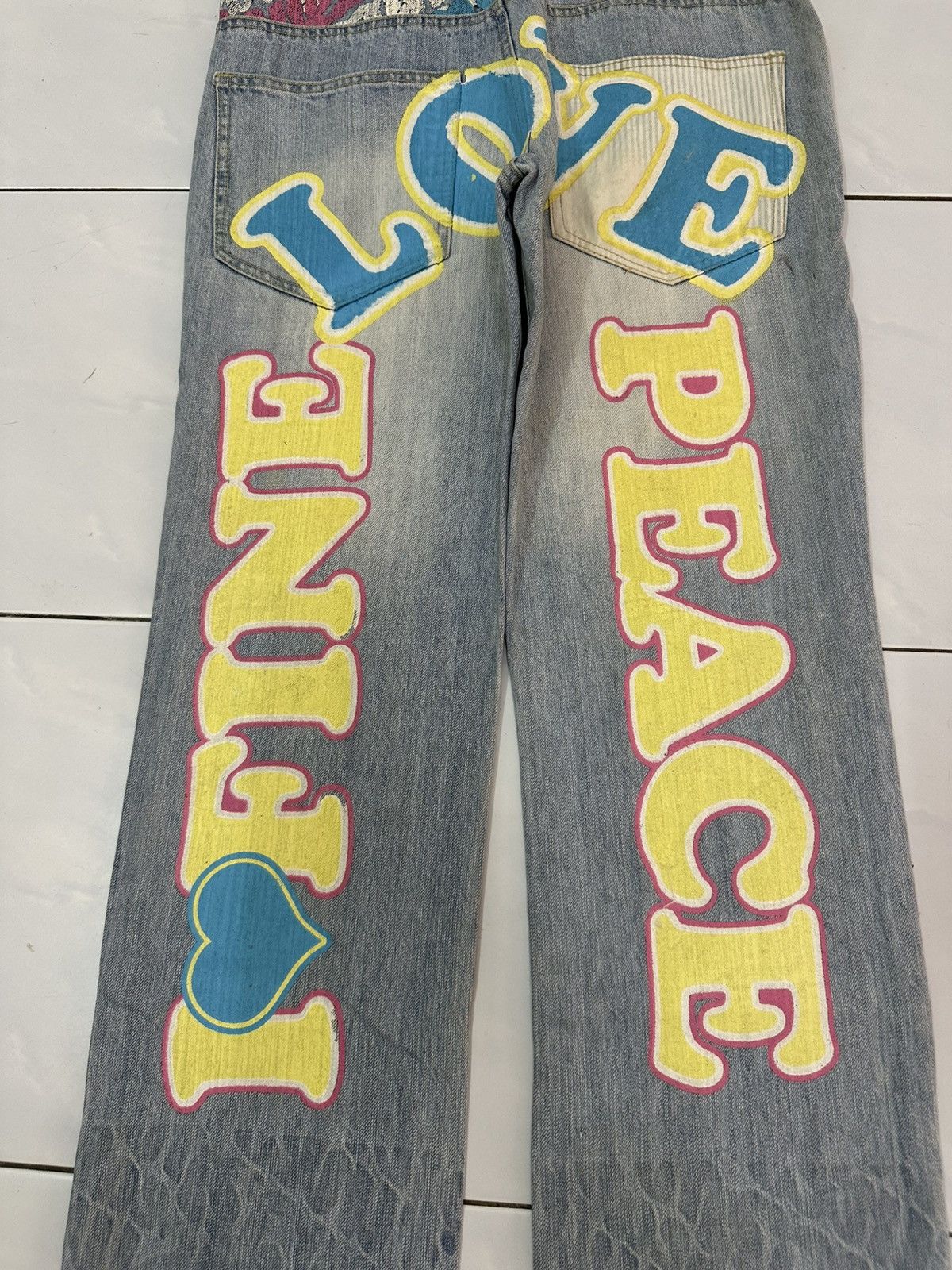 Japanese Brand Vintage CLONE DEVGRU Streetwear Denim Jeans Size US 31 - 5 Thumbnail
