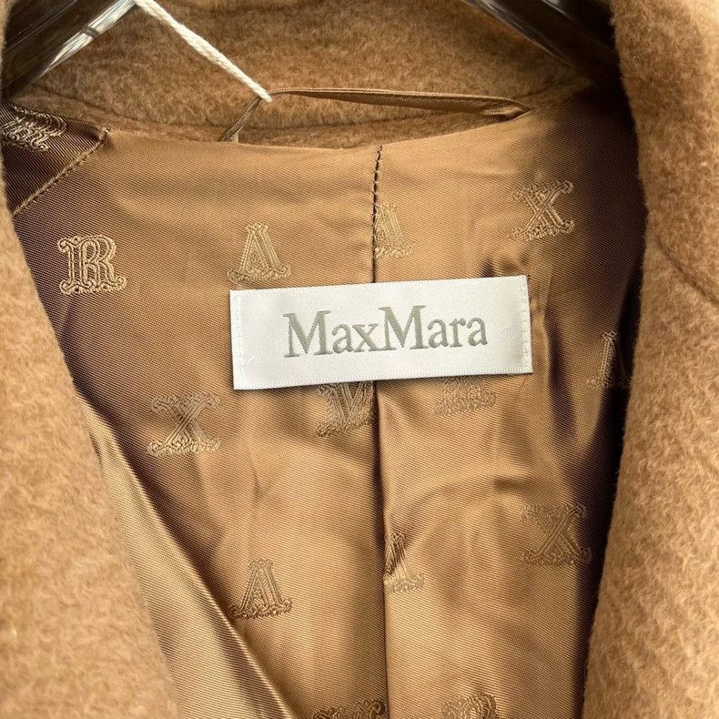 Max Mara Max Mara Camel Water Ripple Camel Coat Size M / US 6-8 / IT 42-44 - 3 Thumbnail