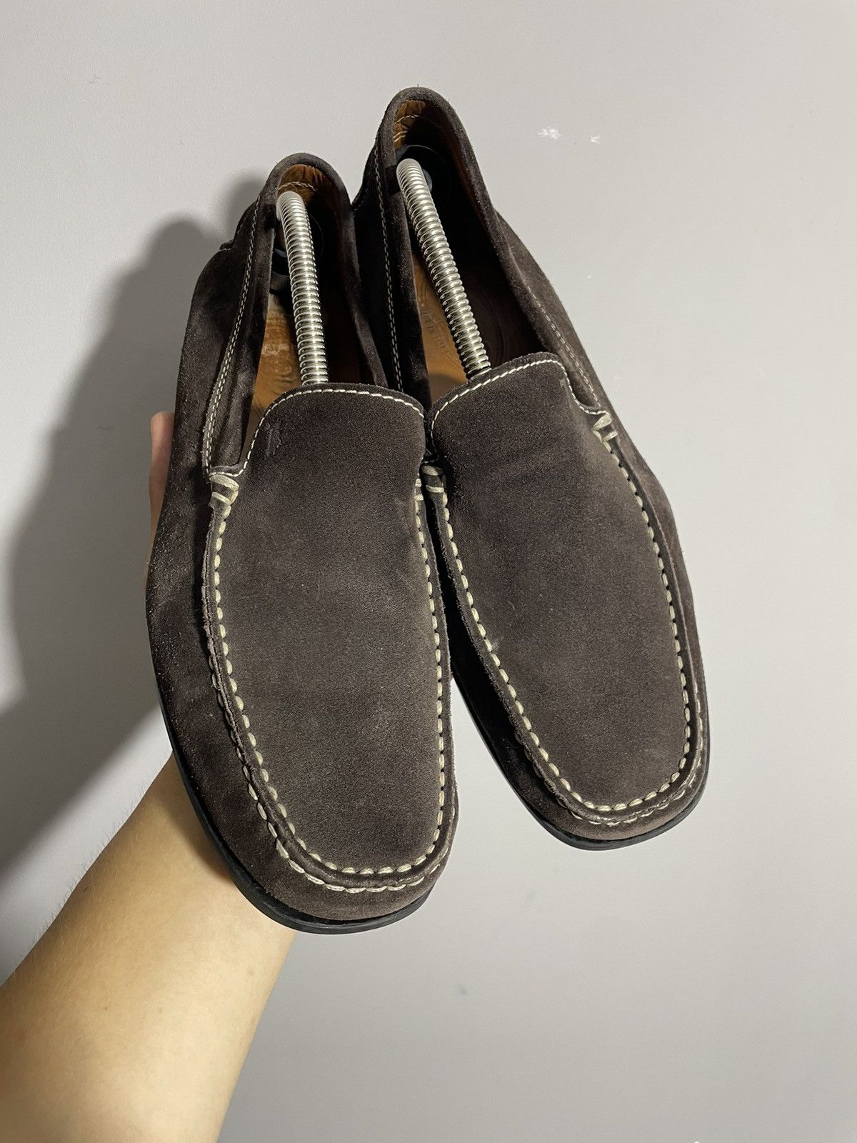 Tod's × Vintage Tod's Men Brown Loafers Size US 8 / EU 41 - 1 Thumbnail