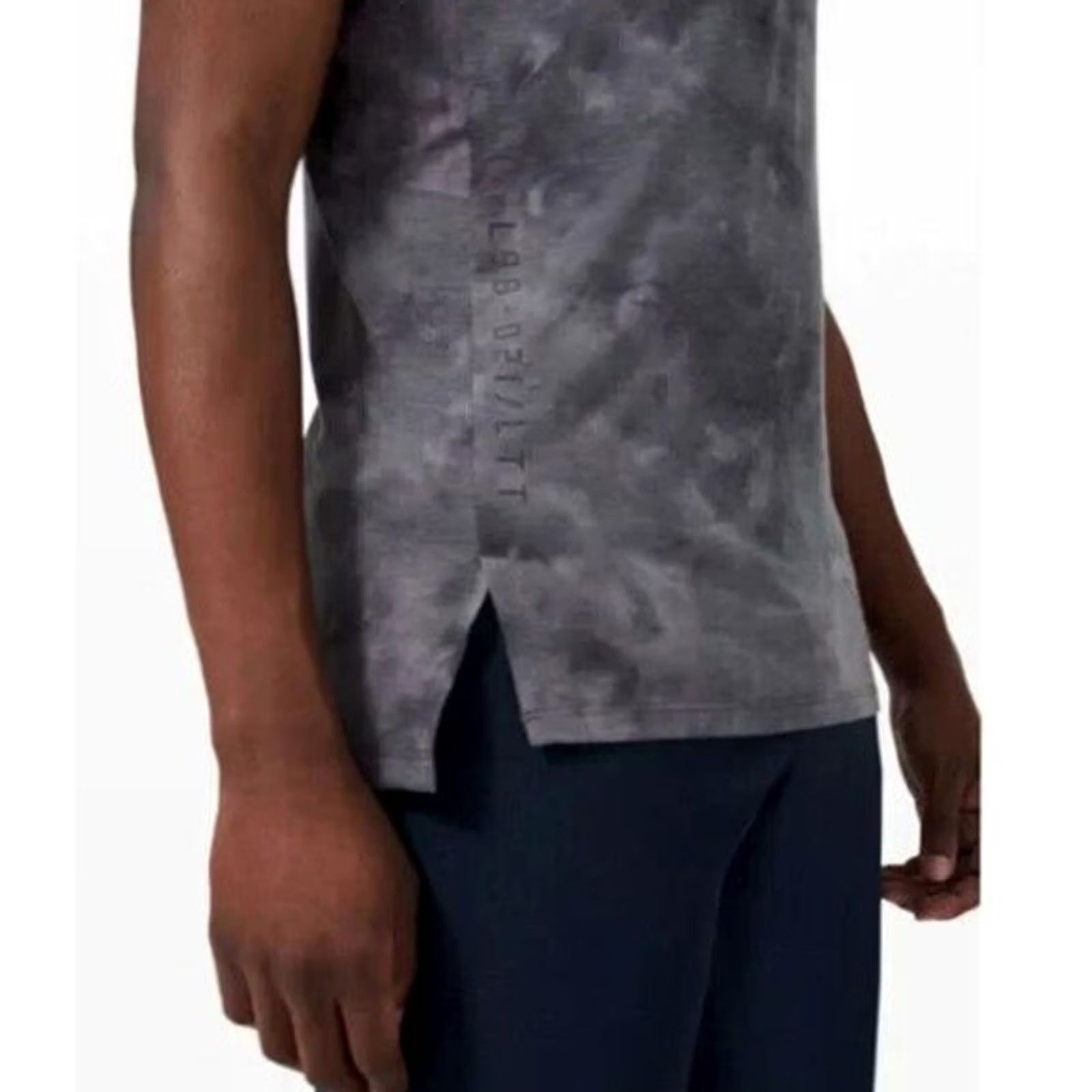 Lululemon Lululemon Men's Always Agile Short Sleeve T-Shirt Diamond Dye Gray XL Shirt Pullover Crew Neck Activewear Modern Sports 90s Mens Size US XL / EU 56 / 4 - 3 Thumbnail