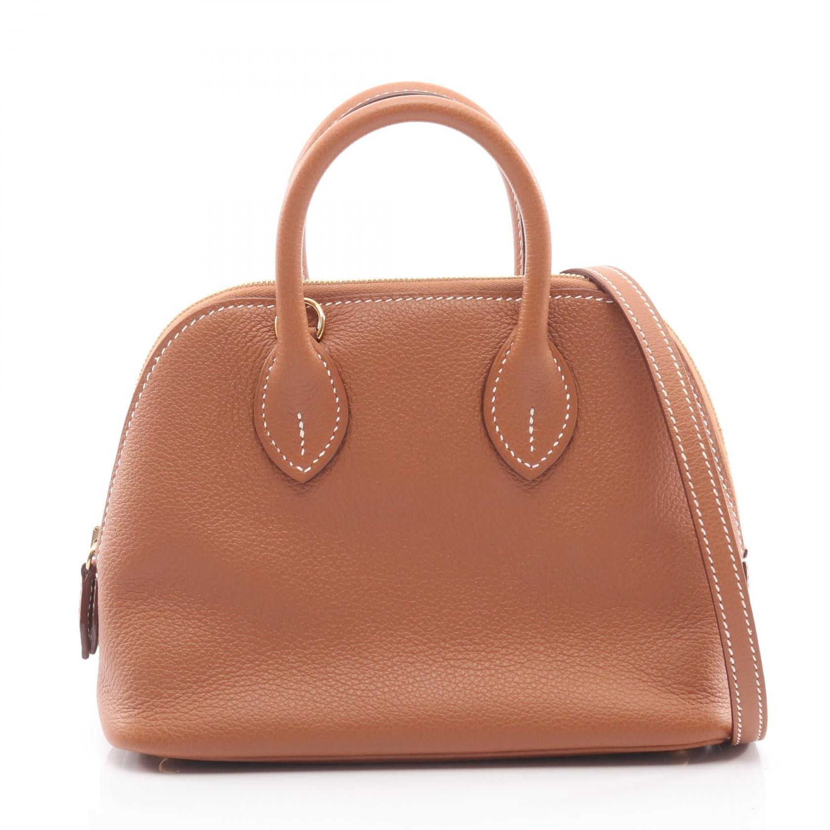 Hermes Hermes Hermes Bolide1923 Mini Evercolor 2way bag Leather Handbag Stamp Z (2021) DUTY FREE for USA Size ONE SIZE - 1 Thumbnail