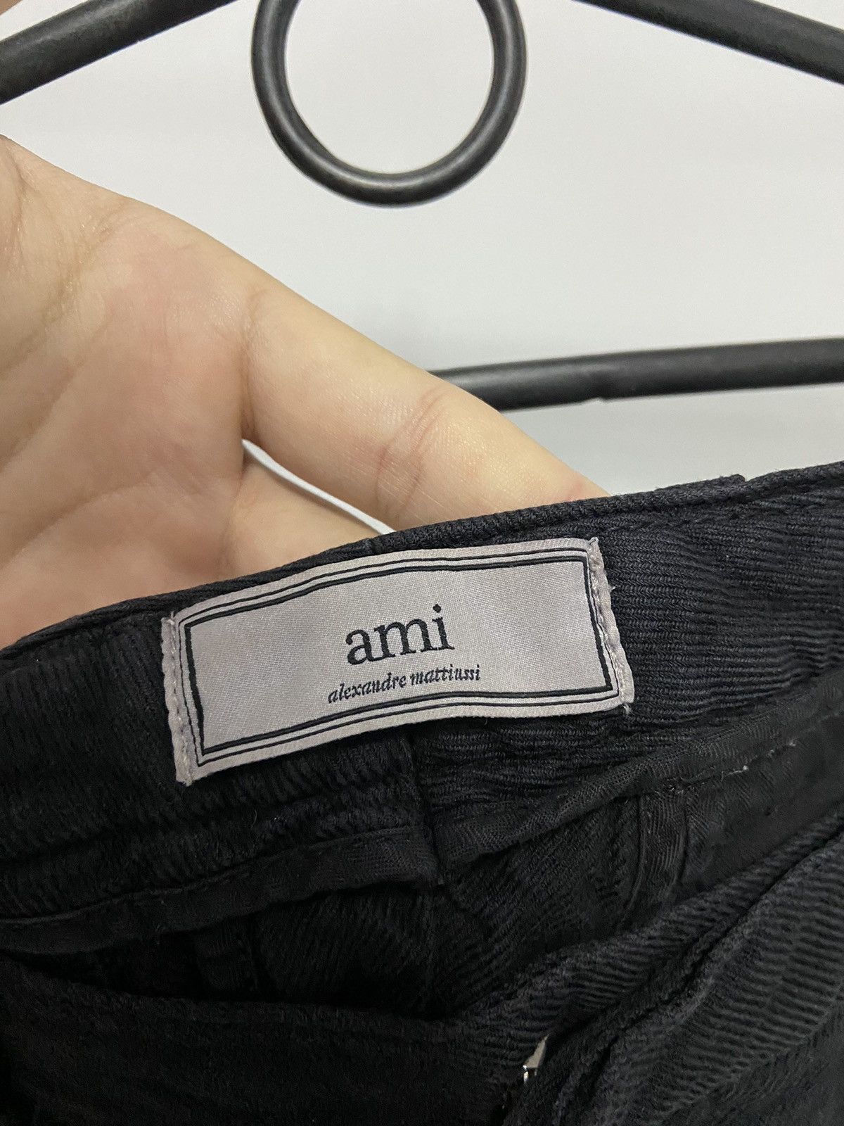 AMI × Vintage Ami pants trousers vintage logo Size US 29 - 6 Thumbnail