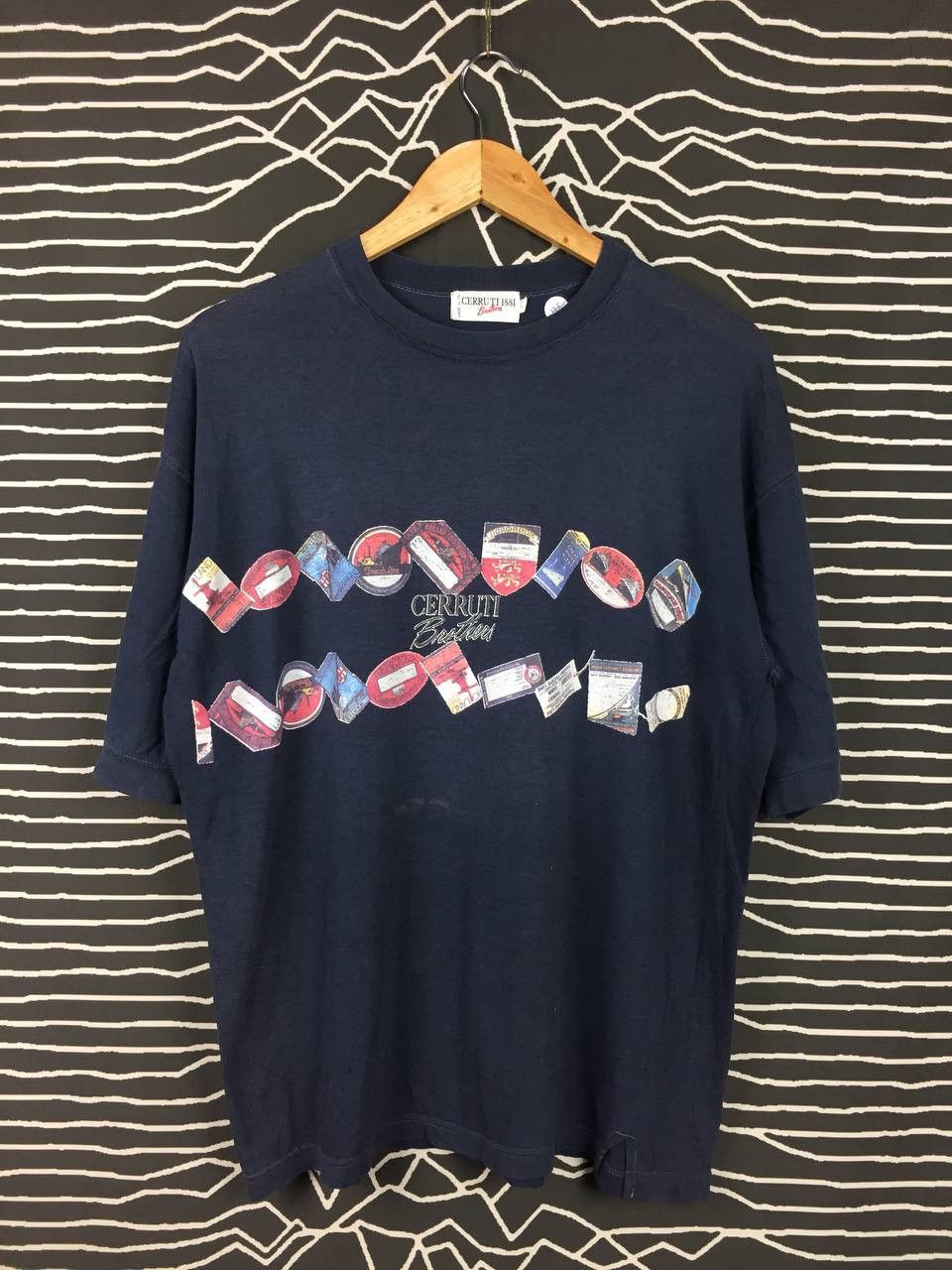 Cerruti 1881 Vtg Cerruti 1881 Brothers Made In Italy Tee Size US L / EU 52-54 / 3 - 2 Thumbnail