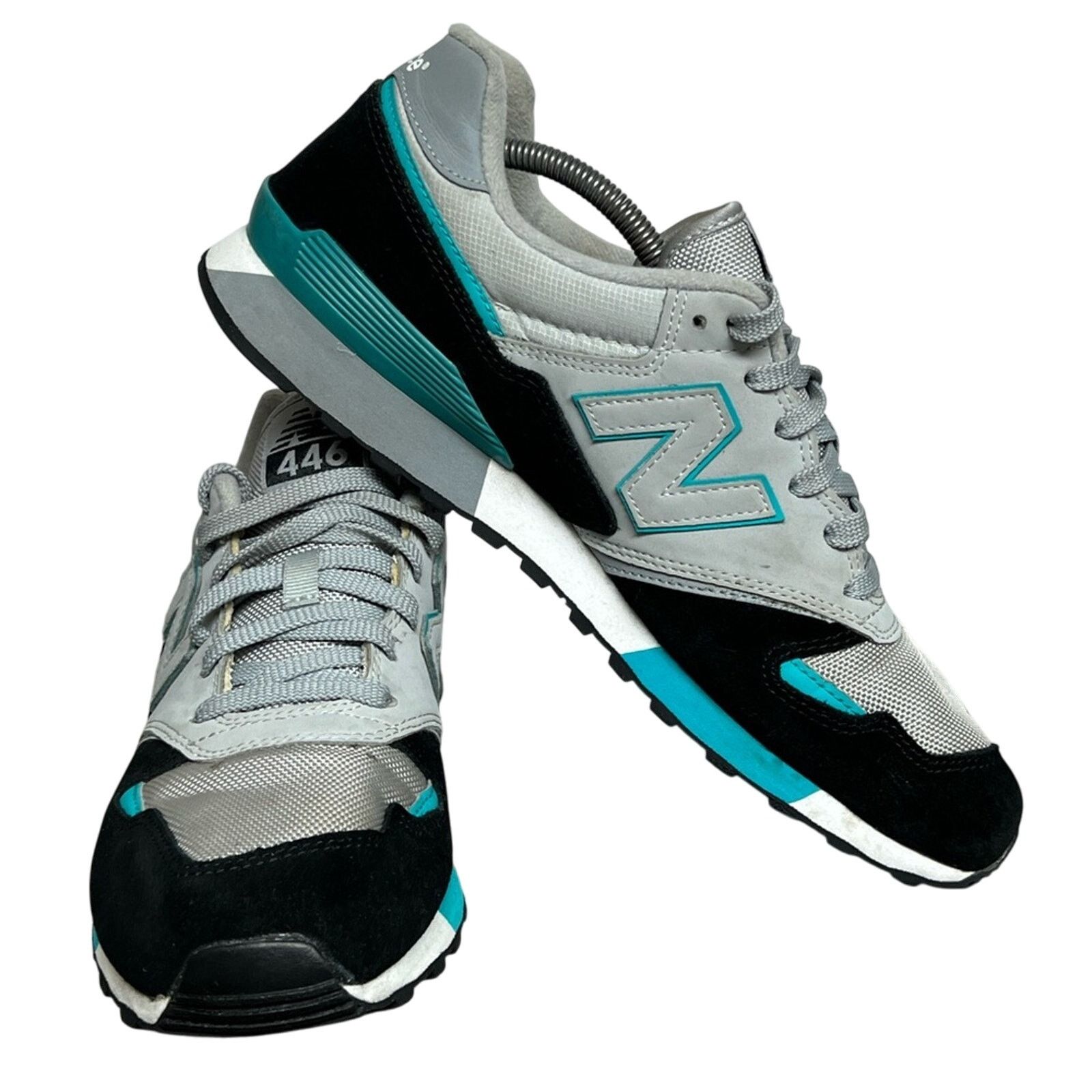 New Balance New Balance 446 Grey/Teal U446SGK Men's Size 10 Shoes NICE Size US 10 / EU 43 - 2 Thumbnail