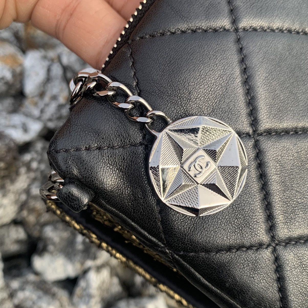 Chanel Chanel Leather Flap Chain Dinner Bag Size ONE SIZE - 15 Thumbnail