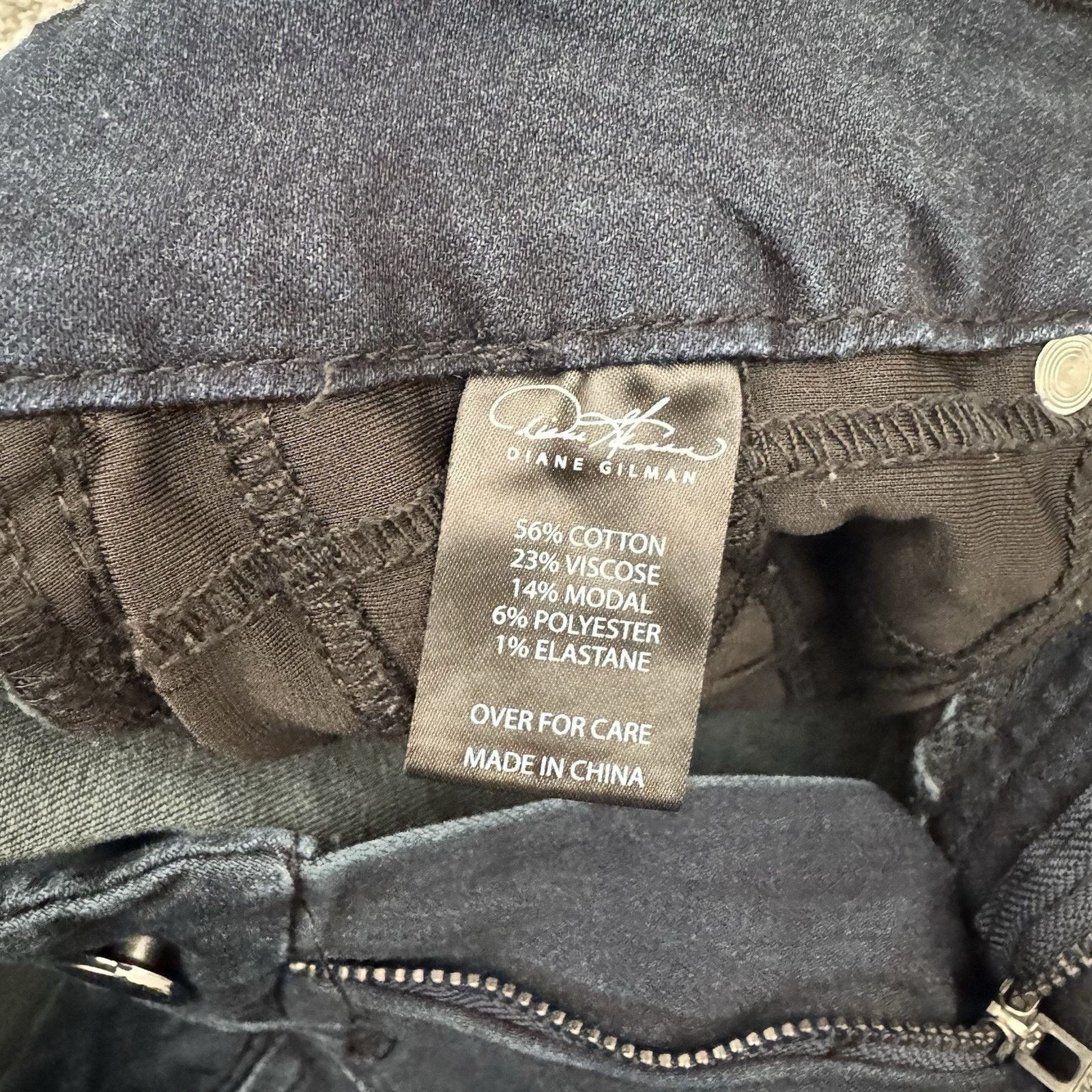 Other Diane Gilman Legging Jeans Womens Size 0 US 2 Office 2010s Size 25" / US 0 / IT 36 - 9 Thumbnail