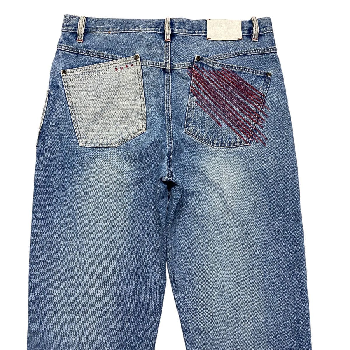 Fubu Vintage FUBU ALI BOMAYE Denim Baggy Jeans Size US 38 / EU 54 - 10 Thumbnail