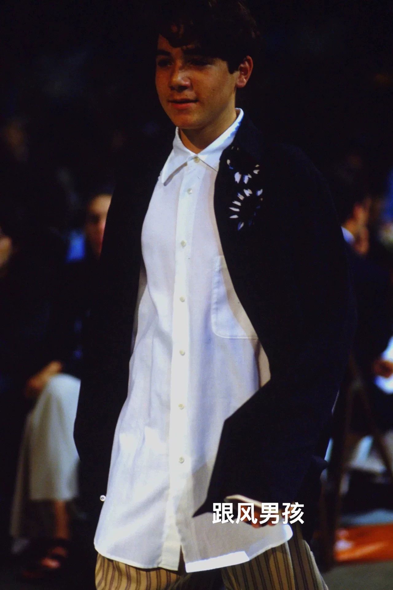 Yohji Yamamoto Yohji Yamamoto 96SS Flower Boy Cutout Wool Shirt Size US M / EU 48-50 / 2 - 3 Thumbnail