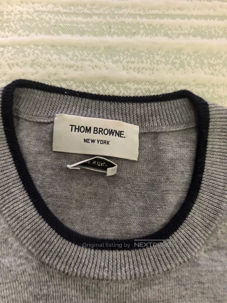 Thom Browne Thom Browne Sweater Size US L / EU 52-54 / 3 - 3 Thumbnail