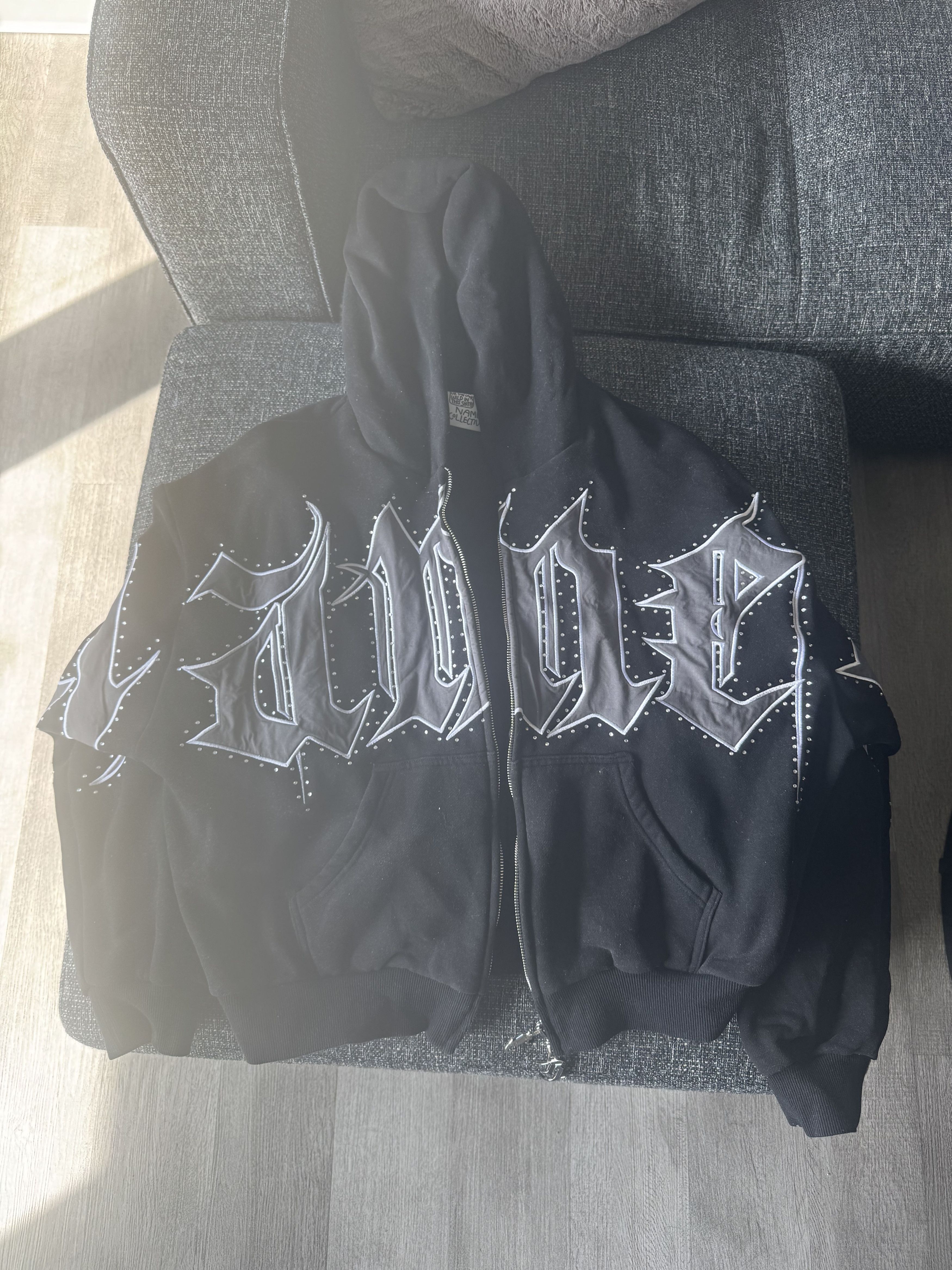 Named Collective Named Collective Streetwear Hoodie - Black/Gray Size US S / EU 44-46 / 1 - 1 Thumbnail