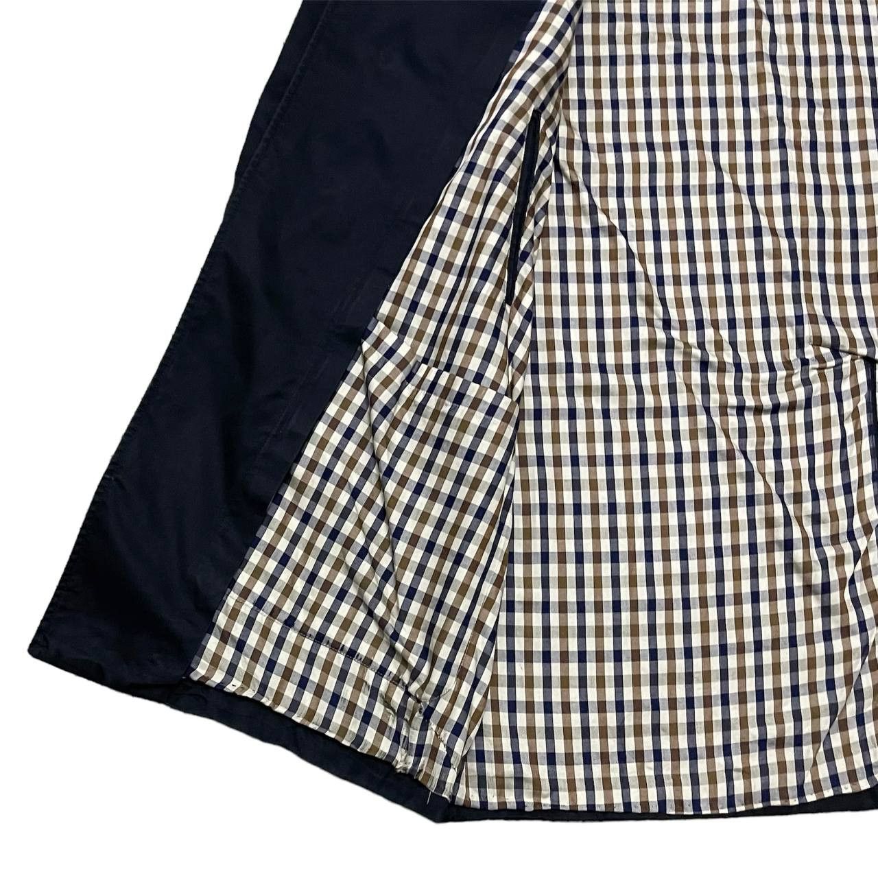 Aquascutum Vintage Aquascuntum London Trench Coat Checkered Size US L / EU 52-54 / 3 - 10 Thumbnail