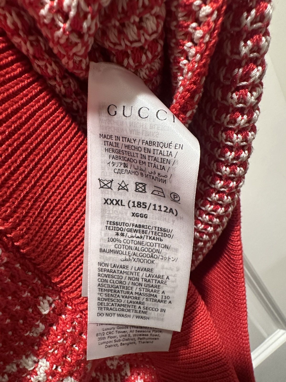 Gucci Red Gucci Vest Knit Size US XL / EU 56 / 4 - 3 Thumbnail