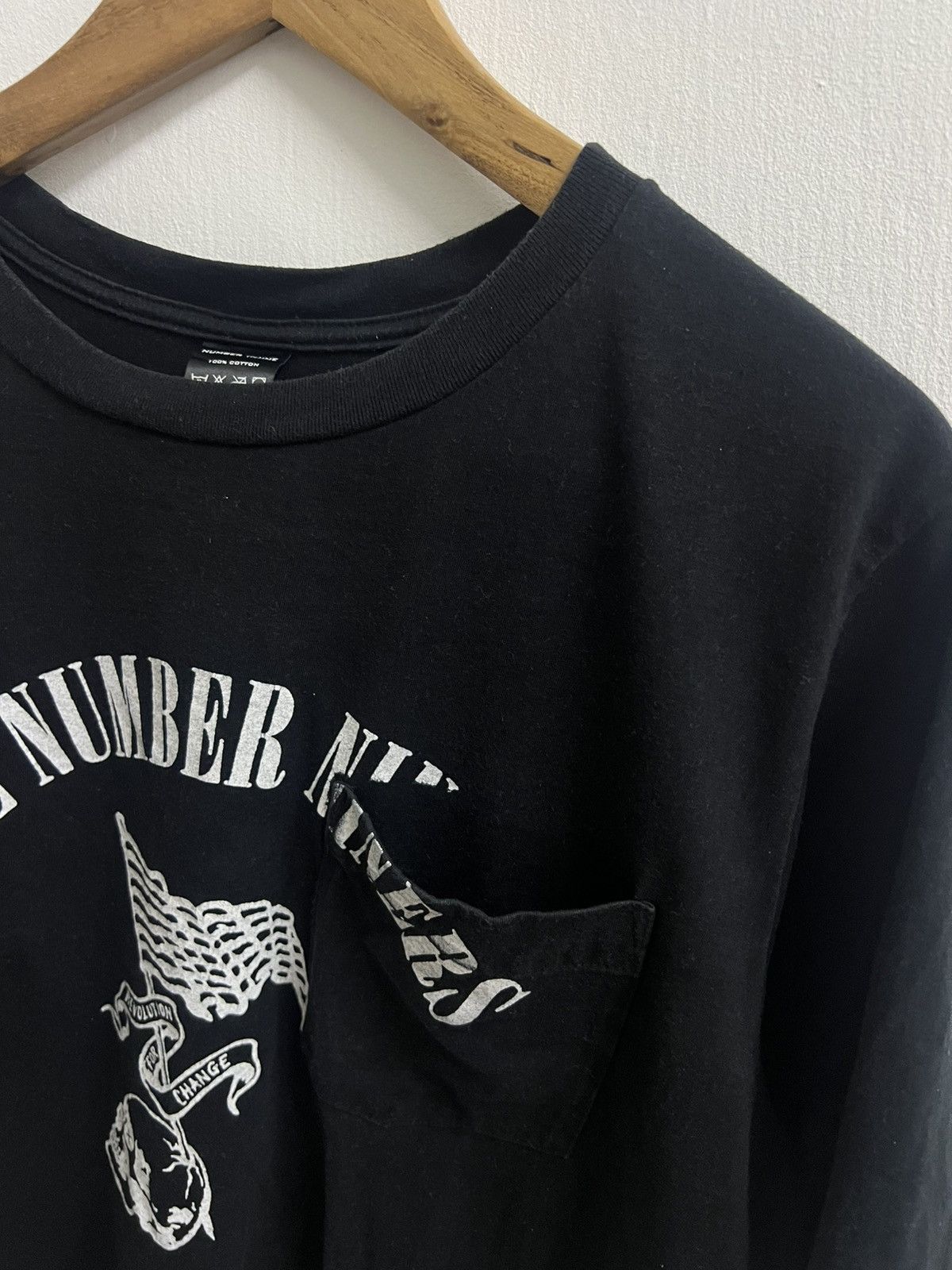 Number (N)ine Number Nine “revolution for change” Size US M / EU 48-50 / 2 - 6 Thumbnail