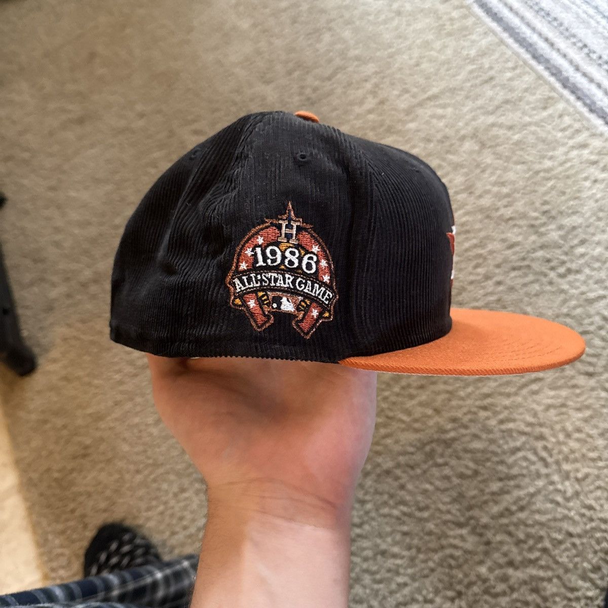New Era Houston Astros Shoe Palace Exclusive Corduroy 7 5/8 59fifty Size ONE SIZE - 2 Thumbnail