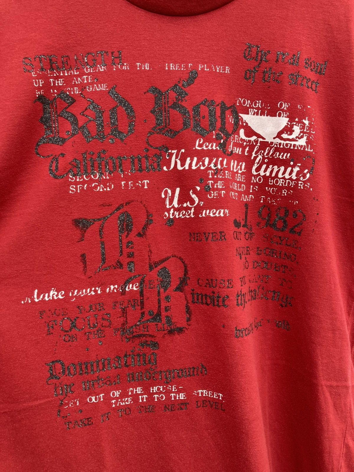 Japanese Brand × Vintage Japanese Brand Poem Vintage Y2k Streetwear Size US XL / EU 56 / 4 - 7 Thumbnail