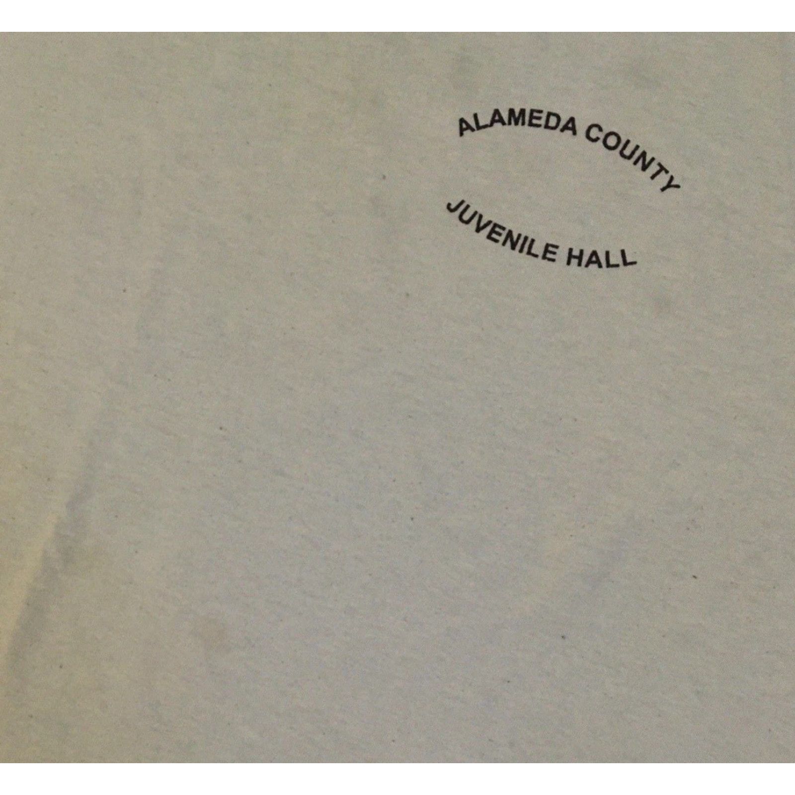 Vintage Vtg 90s Alameda County Juvenile Hall Faded Inmate Shirt 3X Prison Uniform Grunge Size US XXL / EU 58 / 5 - 7 Thumbnail