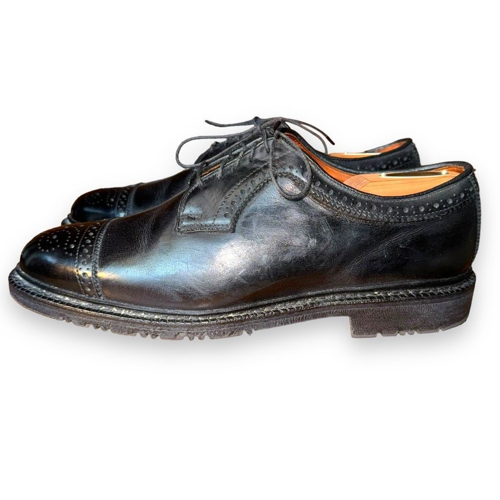 Allen Edmonds Allen Edmonds Hector Black Leather Comfort Derby Dress Shoe Size US 9 / EU 42 - 5 Thumbnail