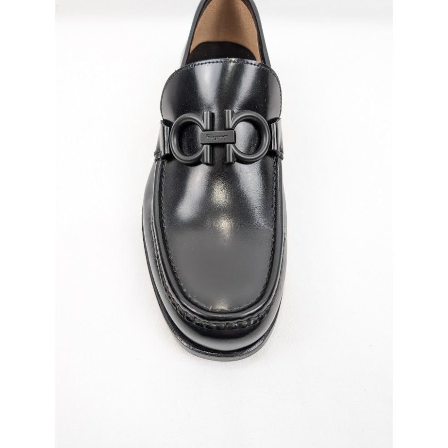 Salvatore Ferragamo o1rshd1 Rolo 10 Loafers Shoes in Nero Size US 7 / EU 40 - 4 Thumbnail