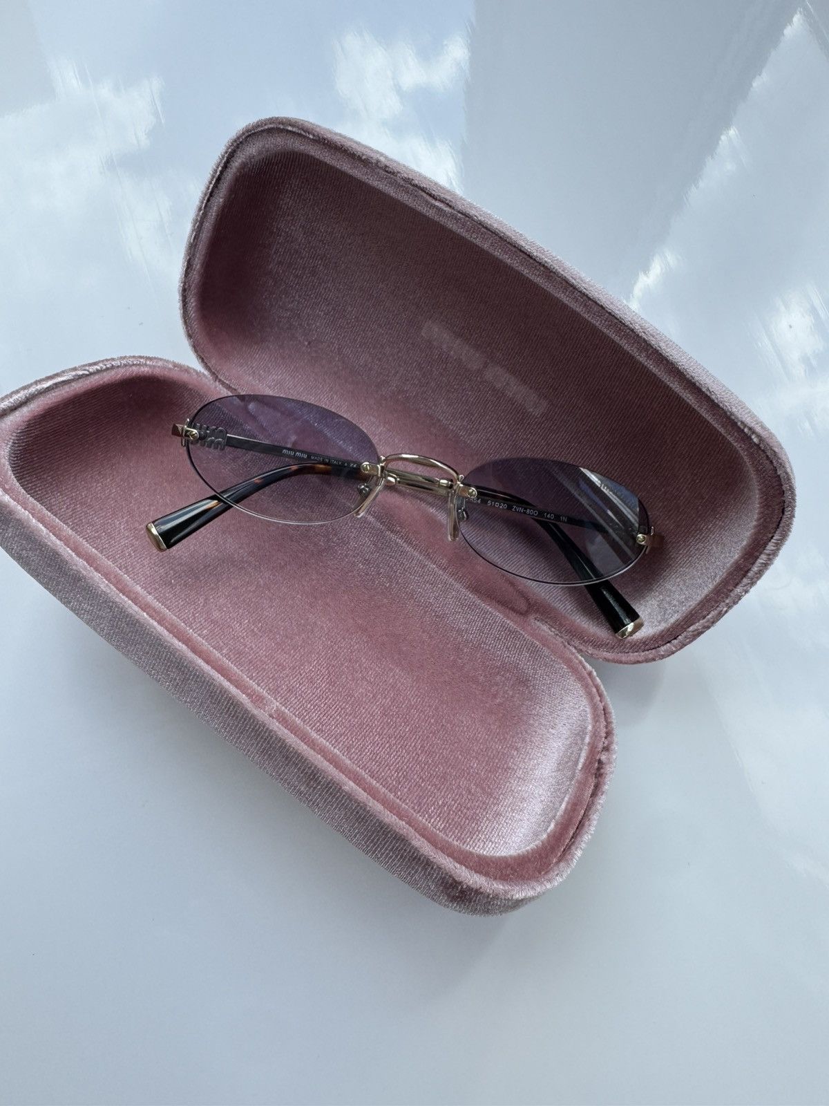 Miu Miu NEW Miu Miu sunglasses MU A54S ZVN80O Size ONE SIZE - 3 Thumbnail