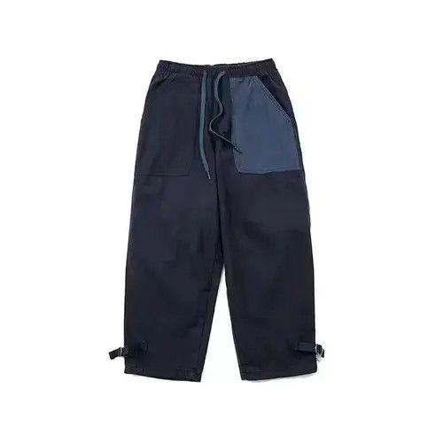 Handmade × Japanese Brand × Jean 21SS Indigo Union Japan Navy Patchwork Casual Jogger Pants Size US 32 / EU 48 - 1 Thumbnail