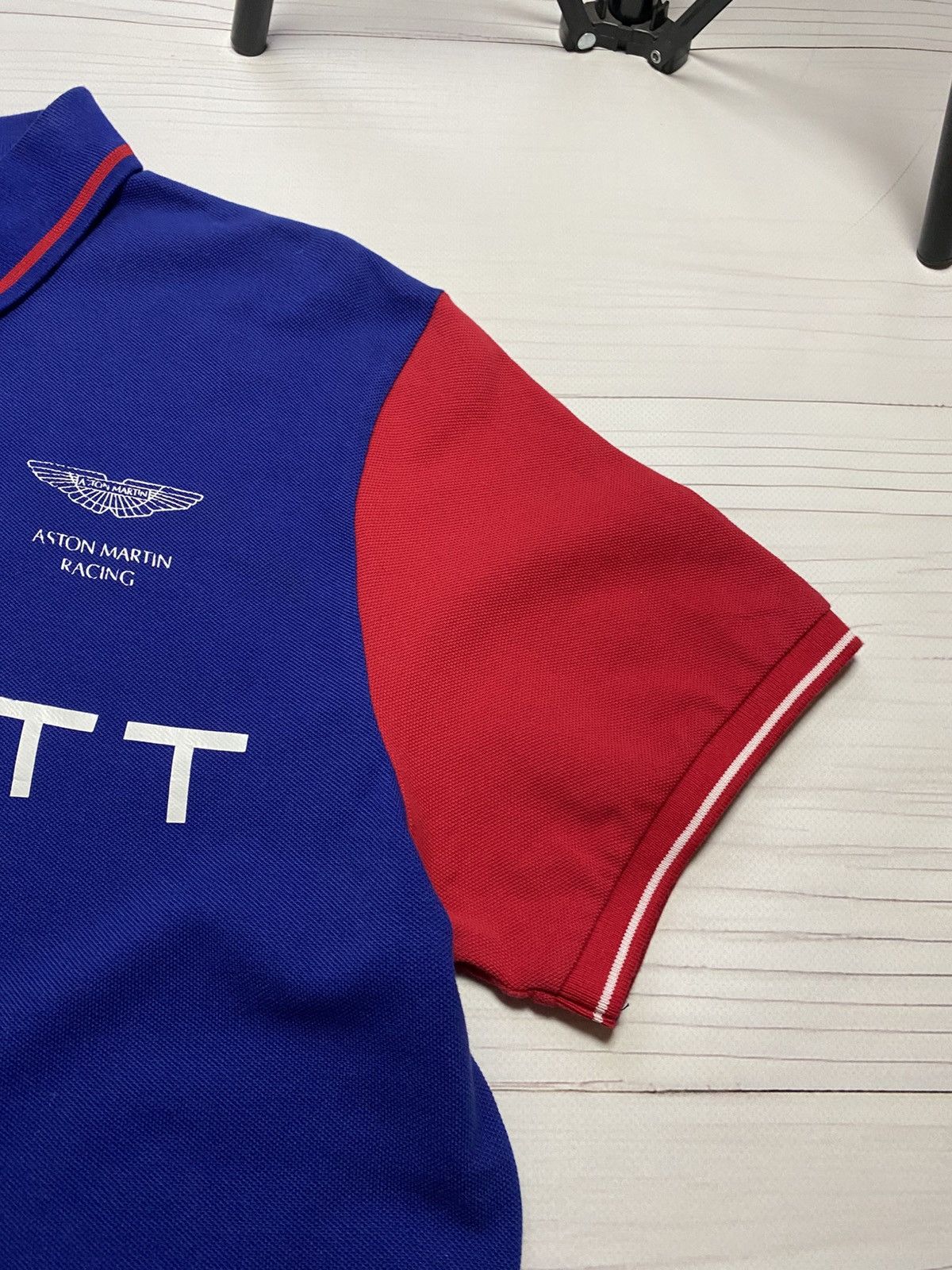 Hackett Hackett Aston Martin Formula Uno Racing polo t shirt Size US L / EU 52-54 / 3 - 13 Thumbnail