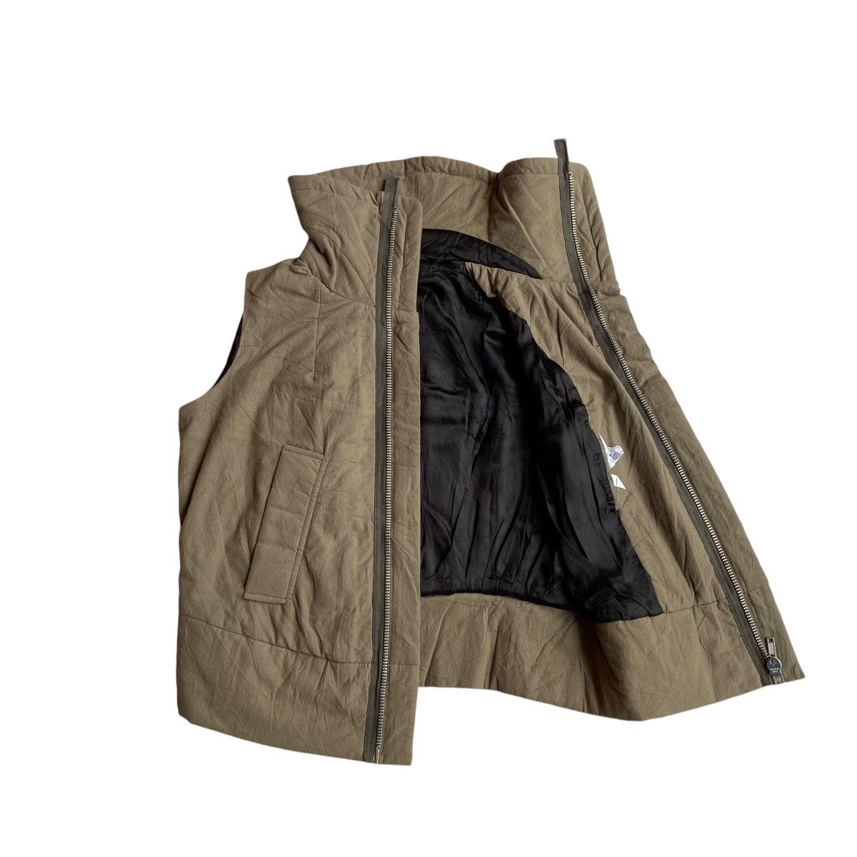 トップス Rick Owens OLMAR and MIRTA black vest Rick Owens Olmar and Mirta Vest