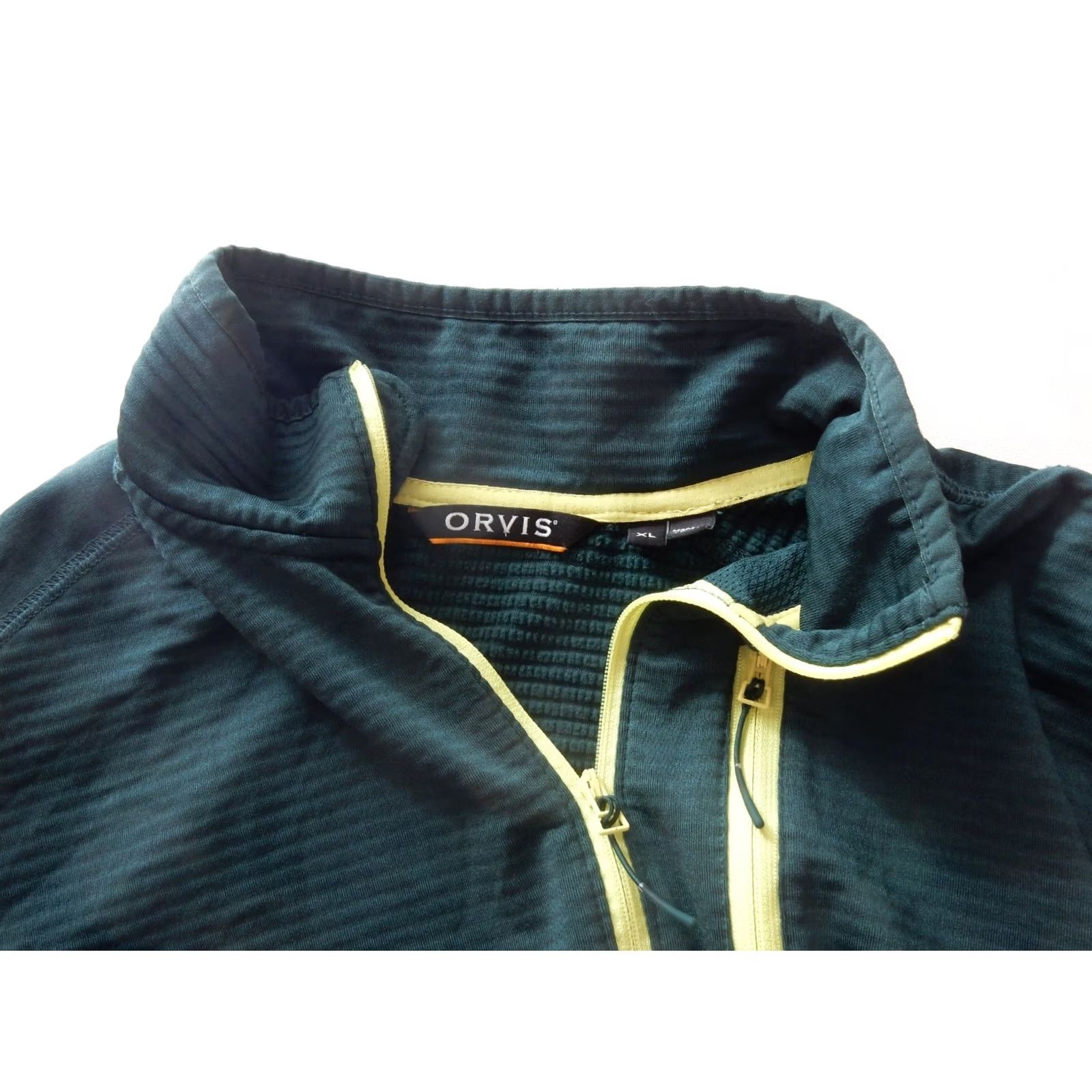 Orvis VINTAGE Orvis Men Sweater XL Green Pullover Large Mens Size US XL / EU 56 / 4 - 4 Thumbnail