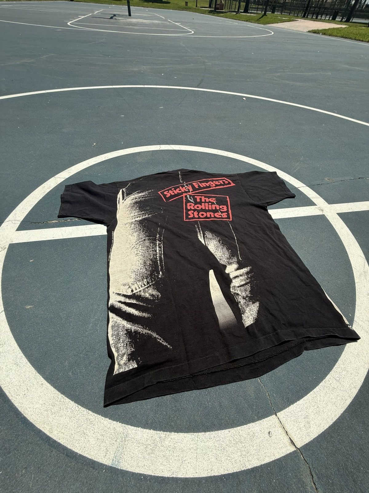 Liquid Blue Rolling Stones “Sticky Fingers” Size US XL / EU 56 / 4 - 6 Thumbnail