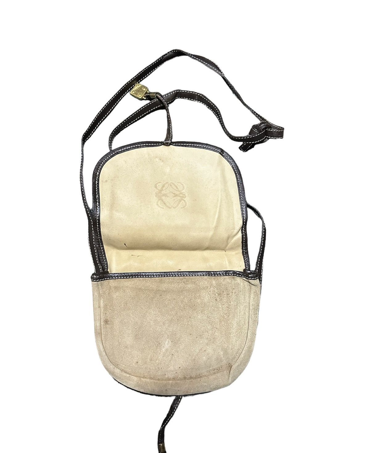 Loewe Loewe suede leather sling bag Size ONE SIZE - 3 Thumbnail