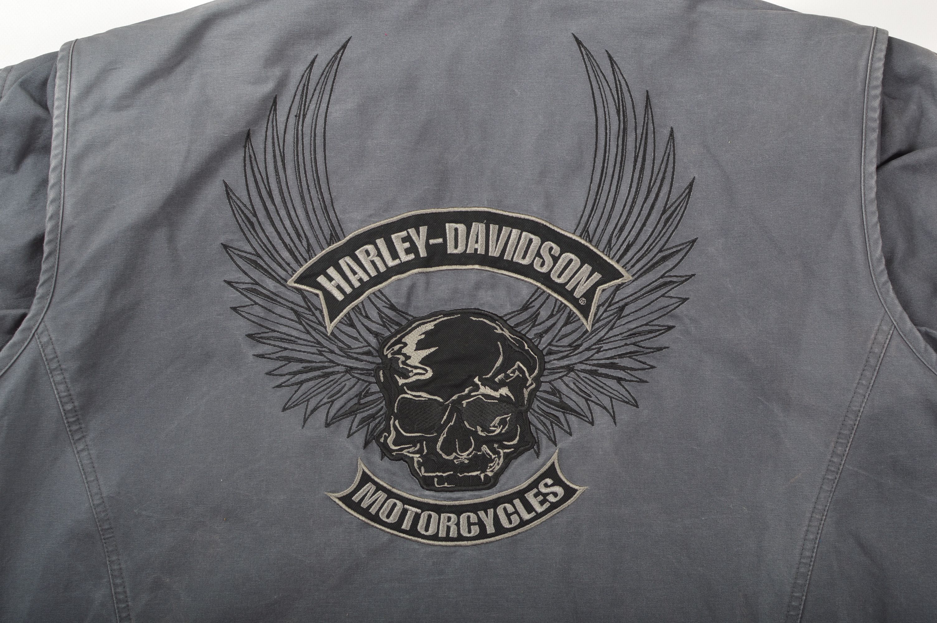 Harley Davidson Harley Davidson Vintage Big Back Logo Jacket Size US XXL / EU 58 / 5 - 8 Thumbnail