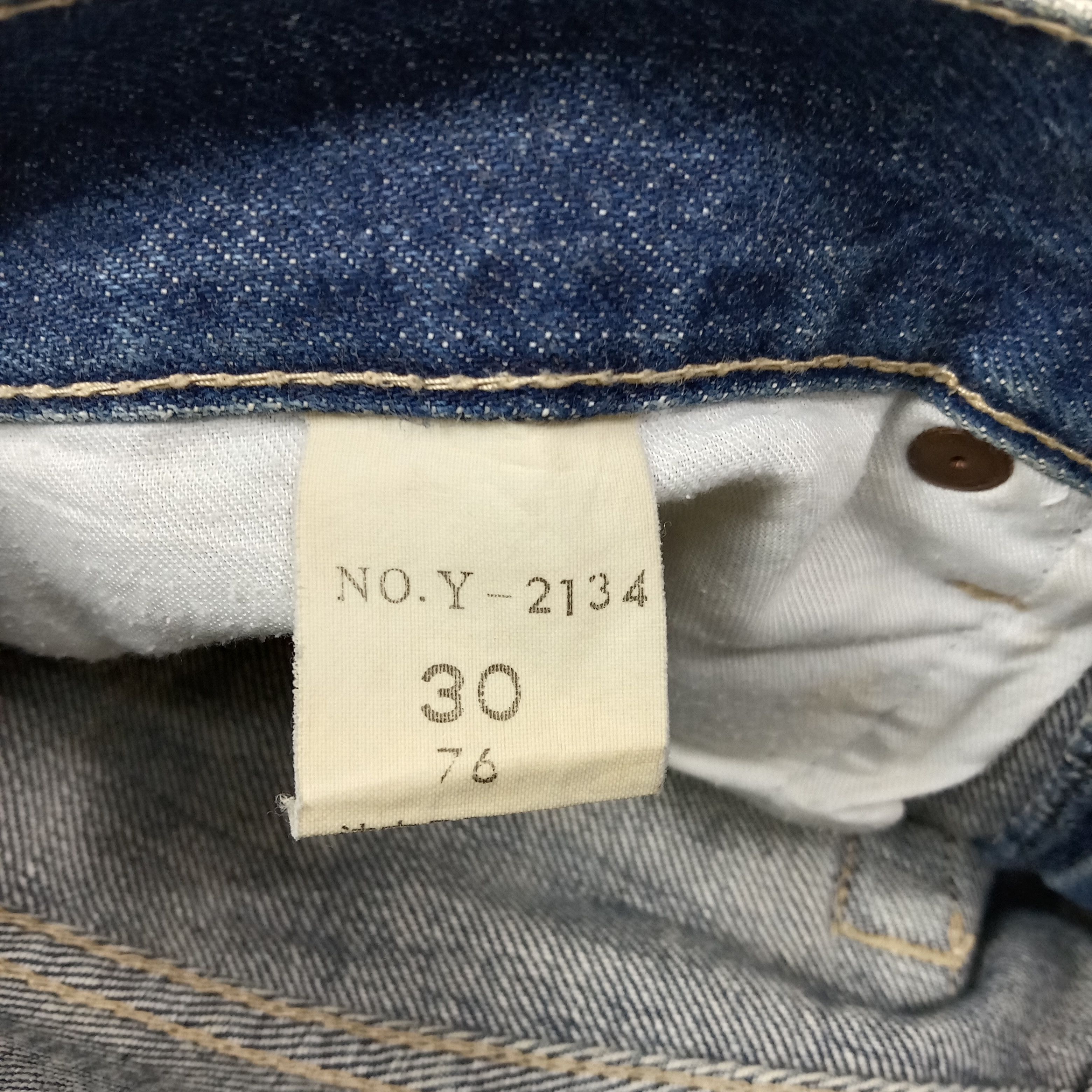 Evisu Evisu Japanese Brand Daicock Custom Art Denim Jeans C228N34 Size US 30 / EU 46 - 17 Thumbnail