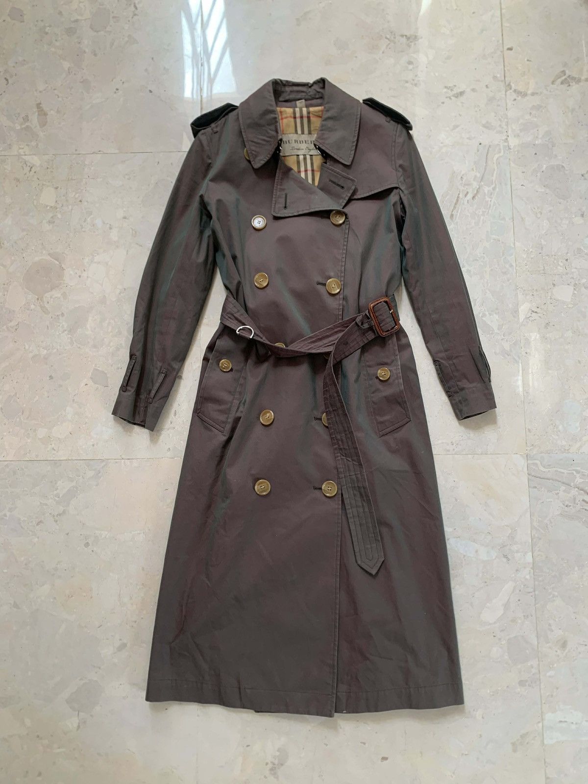 Burberry Burberry Double Breasted Trench Coat Size XS / US 0-2 / IT 36-38 - 1 Thumbnail