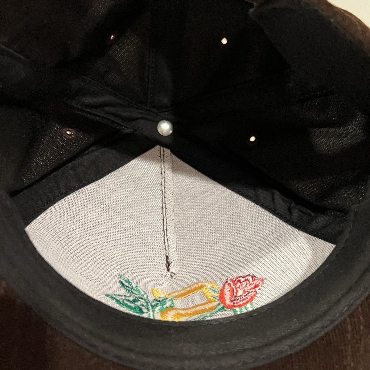 Supreme Supreme Rose S Logo SnapBack Brown Size ONE SIZE - 16 Thumbnail