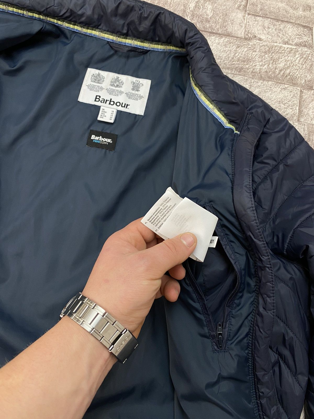 Barbour × Vintage Barbour Women’s Fibre Down Size XL / US 12-14 / IT 48-50 - 11 Thumbnail