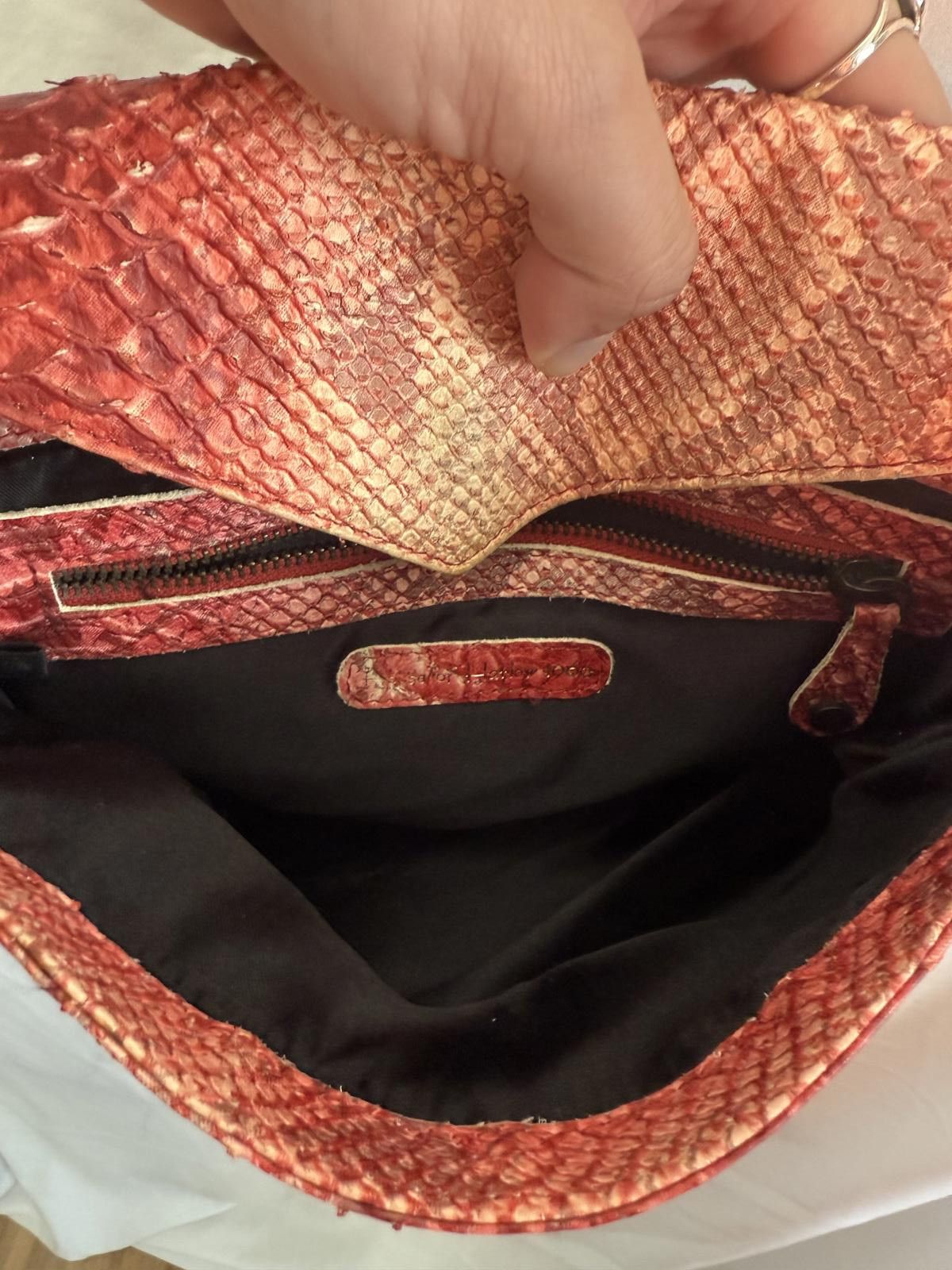 Other House of Harlow 1960 Snakeskin Crossbody Chain Bag Size ONE SIZE - 5 Thumbnail