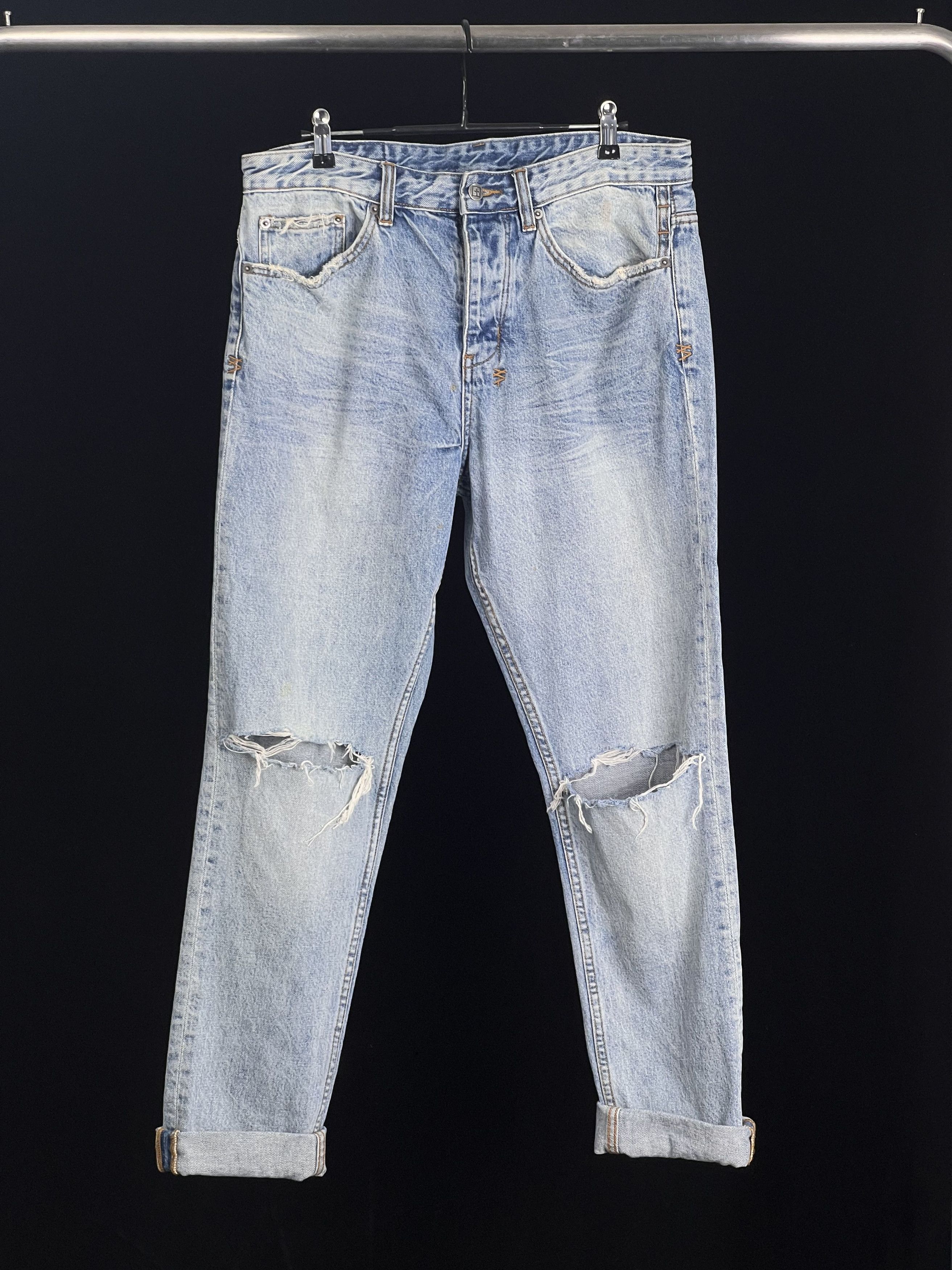 Ksubi Light Wash Denim Knee Abrasion Size 32 Size US 32 / EU 48 - 1 Thumbnail