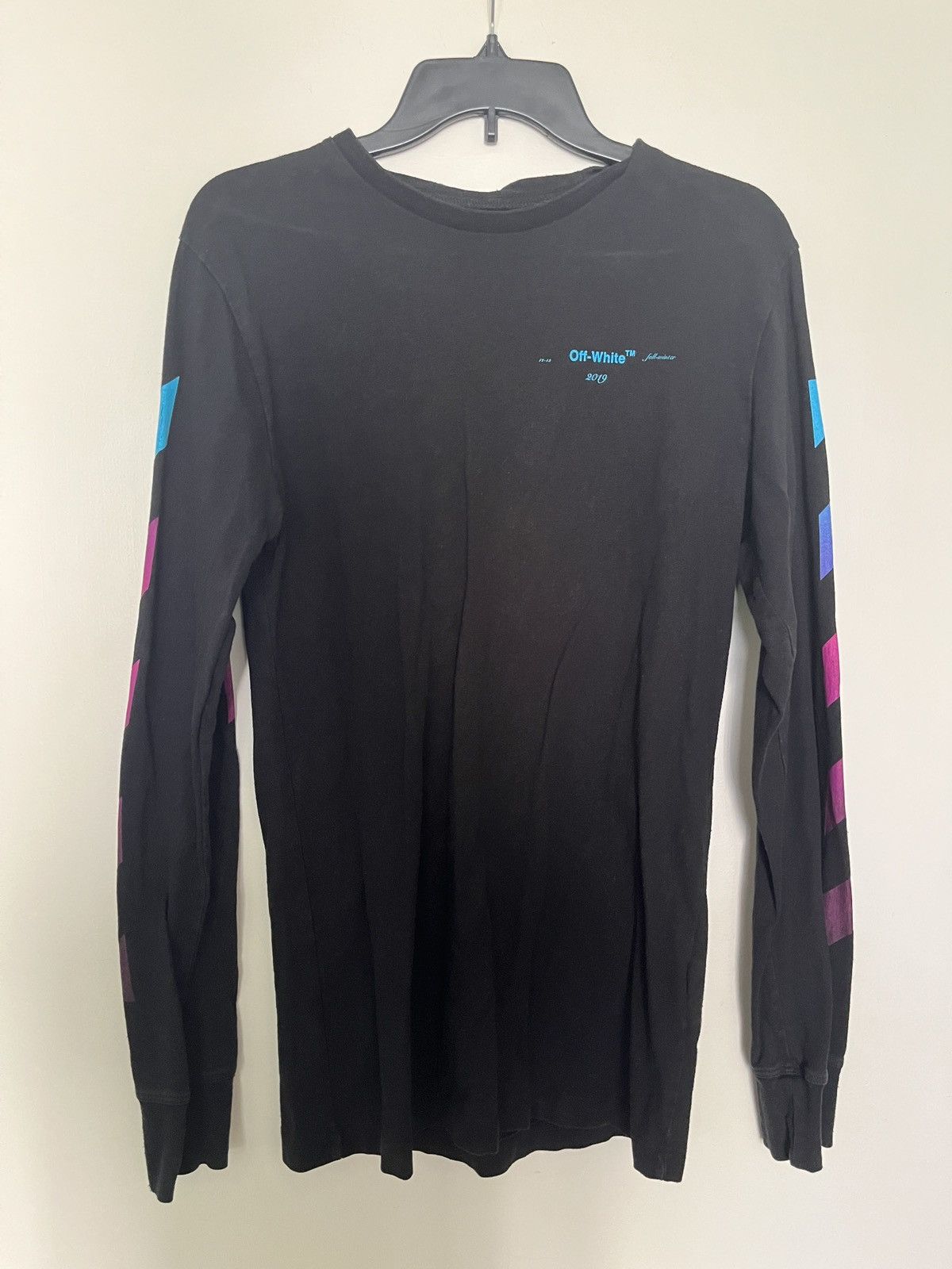 Off-White Off white long sleeve tshirt Size US S / EU 44-46 / 1 - 1 Thumbnail