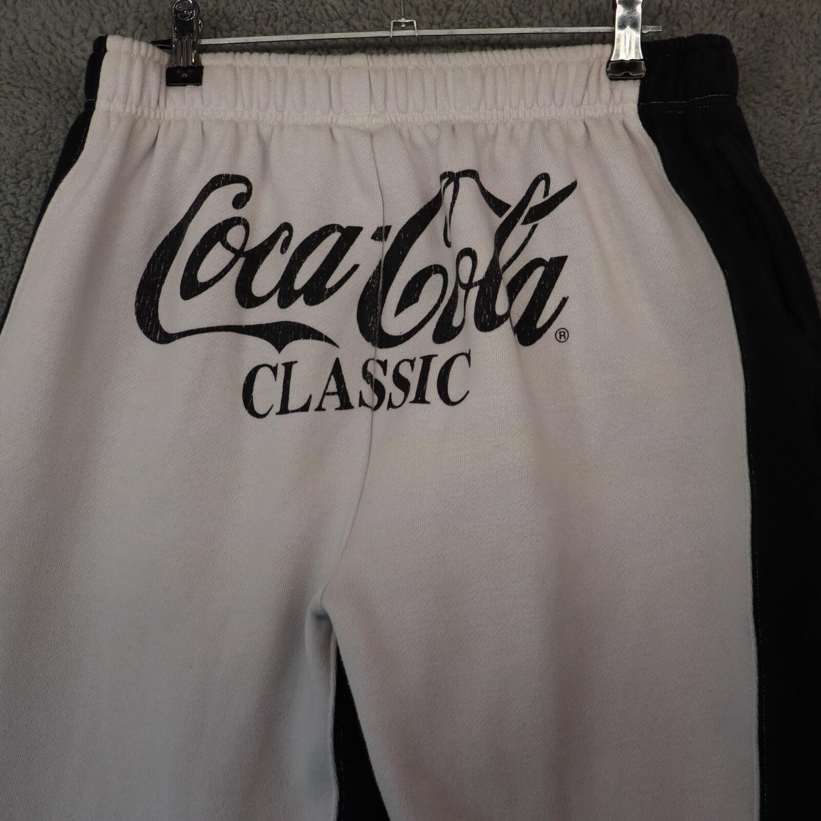Pacsun Coca Cola PacSun Sweatpants White Medium Colorblock Size US 32 / EU 48 - 2 Thumbnail
