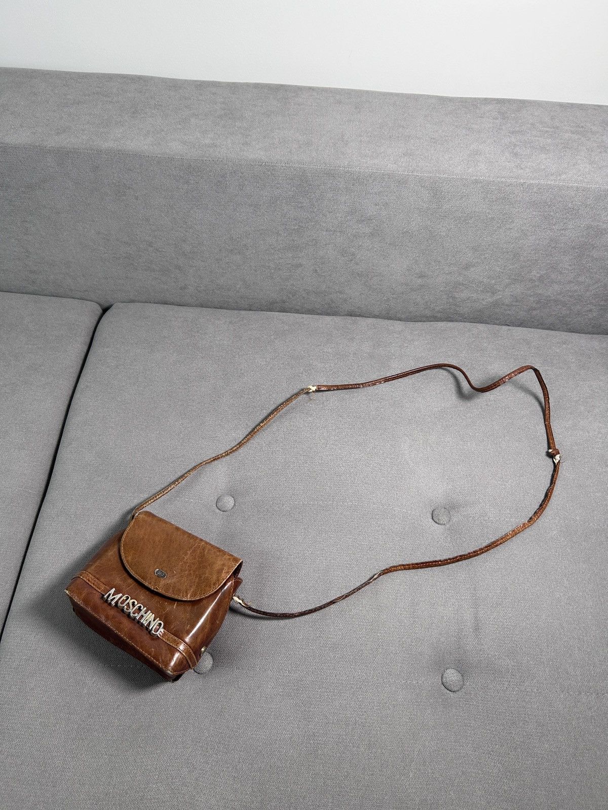 Vintage 90’s vintage Leather y2k mini bag Size ONE SIZE - 1 Thumbnail