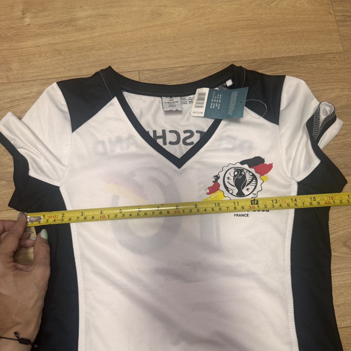 Vintage Deutschland #10 Soccer Jersey Womens Size XS Shirt Germany Size XS / US 0-2 / IT 36-38 - 7 Thumbnail