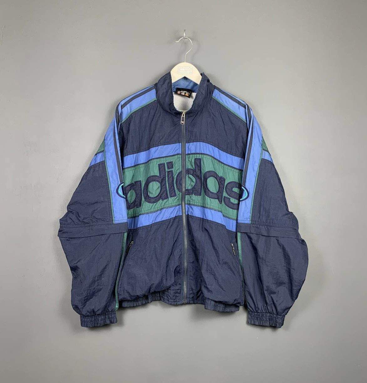 Vintage Adidas Trefoil Big Logo Jacket