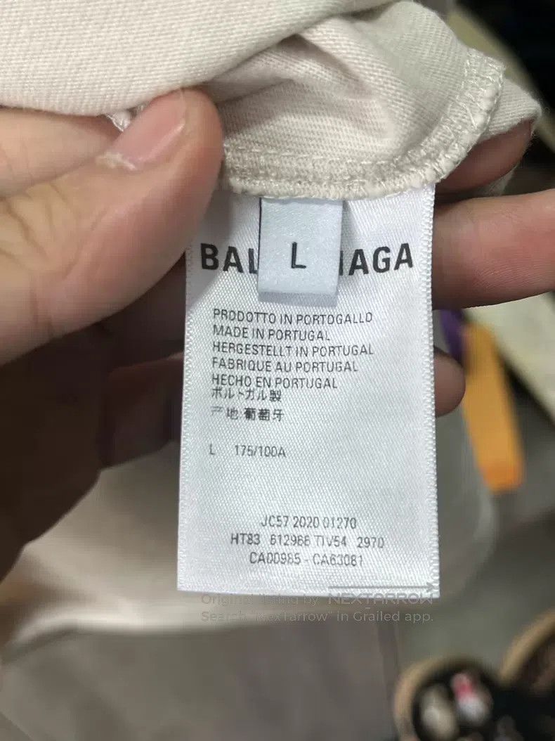 Balenciaga Balenciaga Off-white Mailbox Short Sleeve Size US L / EU 52-54 / 3 - 9 Thumbnail