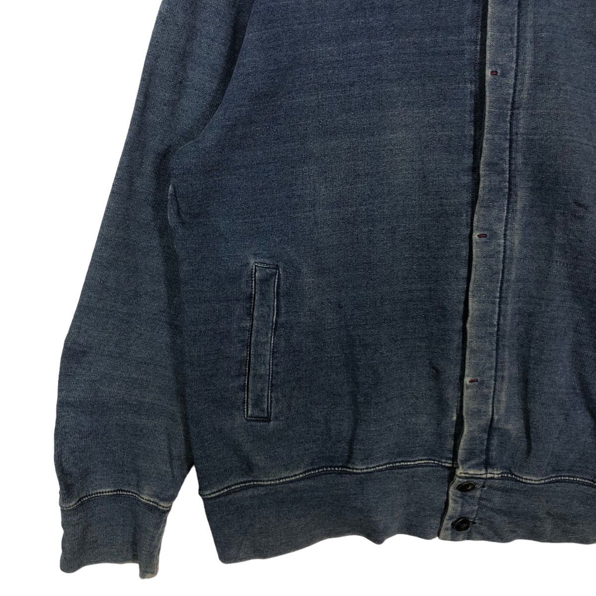 Hysteric Glamour 🔥90’s Biker Denim Jacket Drug Store’s Big Logo Racer Size US M / EU 48-50 / 2 - 3 Thumbnail