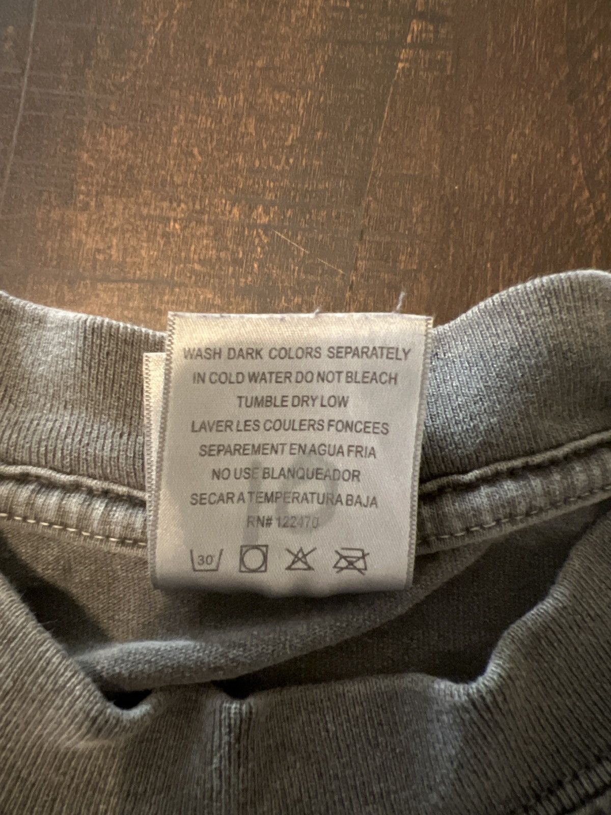 Other Shaka Wear Heavyweight T-Shirt Grey Size US S / EU 44-46 / 1 - 6 Thumbnail