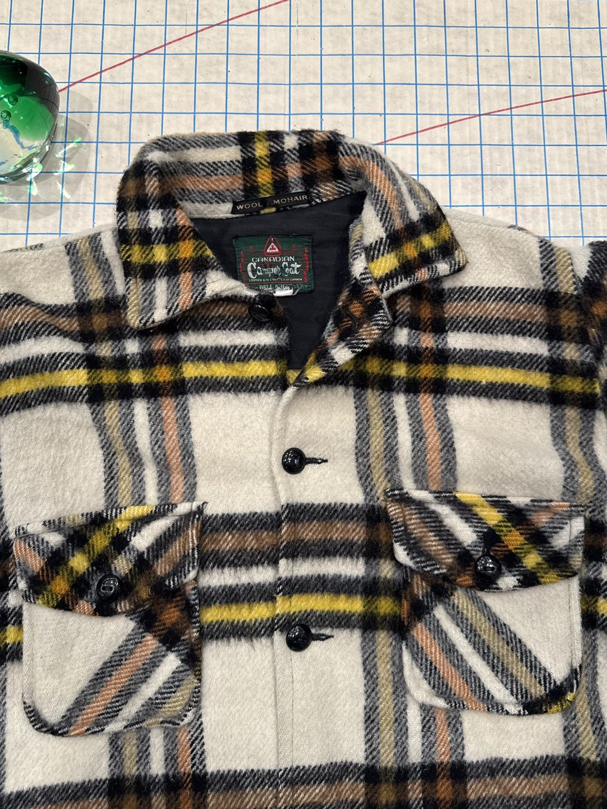 Vintage Vintage Canadian Camper Coat Bell Shirts Wool / Mohair Coat Size US M / EU 48-50 / 2 - 6 Thumbnail