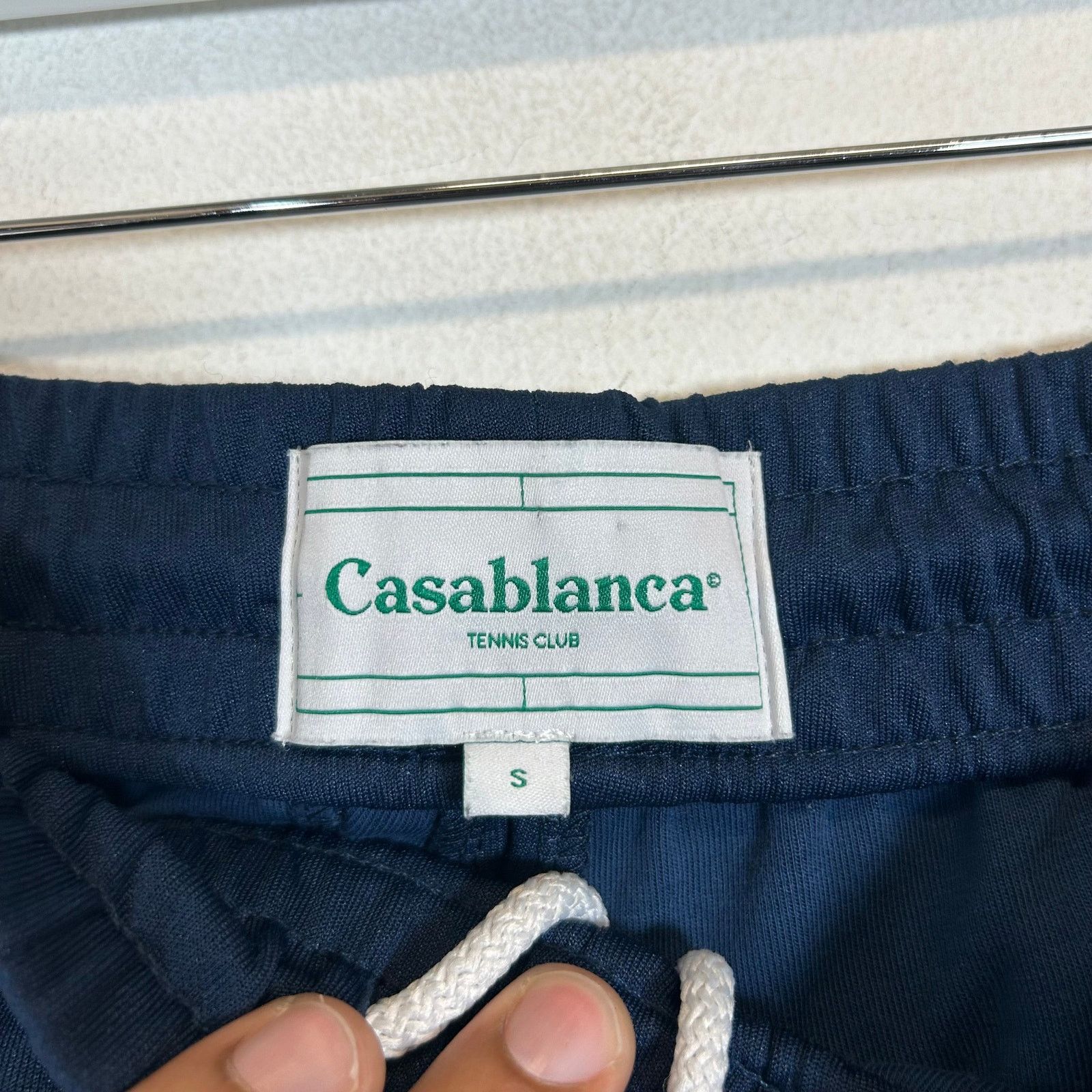 Casablanca Casablanca Navy Patch Track Pants Size S Size US 32 / EU 48 - 3 Thumbnail