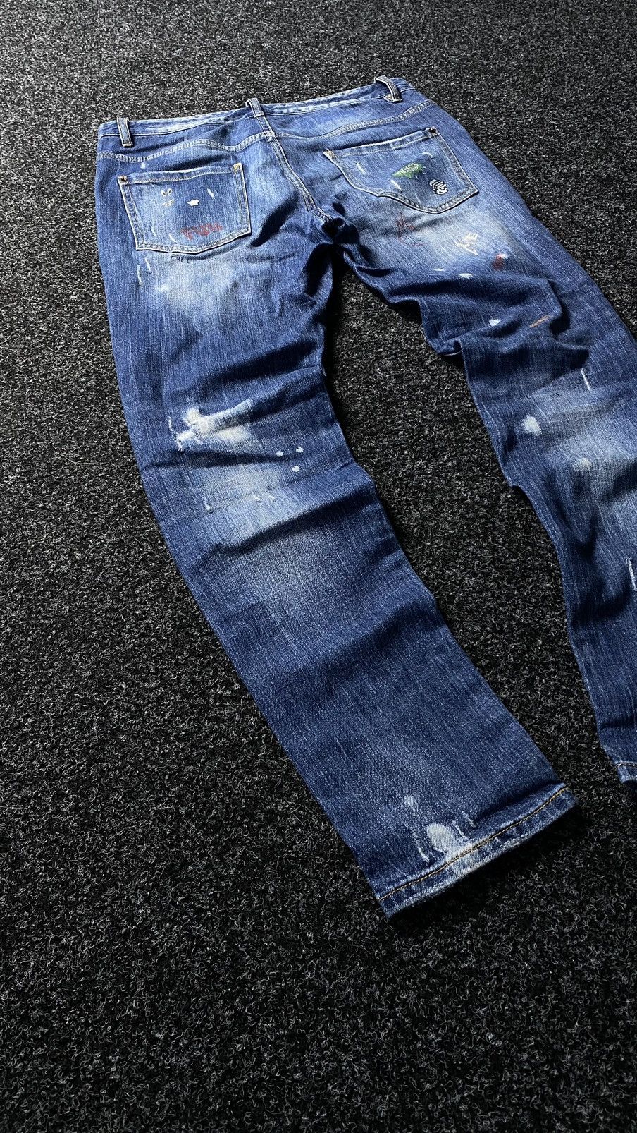 Dsquared2 Dsquared2 Distressed Denim pants Jeans Made In Italy 🇮🇹 Size US 34 / EU 50 - 9 Thumbnail