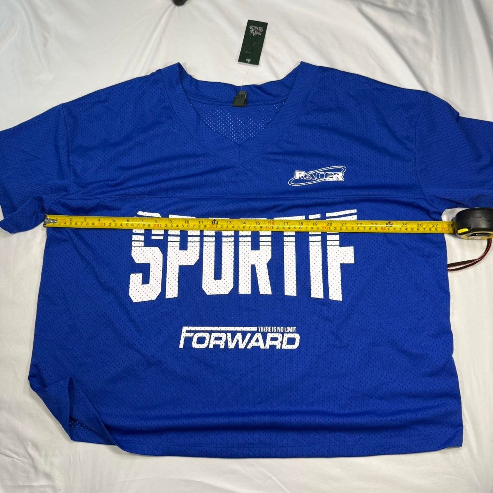 & Other Stories Blue Graphic mesh jersey T-shirt from Wild Fable™ Size XXL / US 16-18 / IT 52-54 - 4 Thumbnail